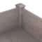4ft. Brown Wood Raised Garden Bed Planter Box With Liner